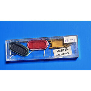 Vintage MERTEN HO 2482 Rowboats – Berlin West Germany – Miniaturplastikin Boxed